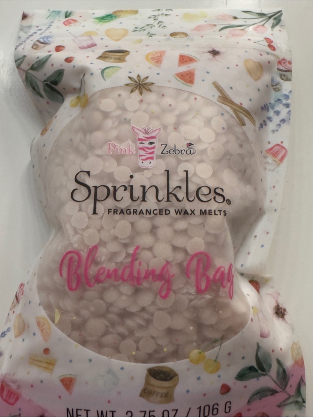 Pink Zebra Sprinkles Blending Bag Fragranced Wax Melts